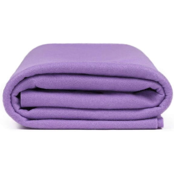 Valentina Textile Inc Felt Fabric by The Yard - 72" Wide & 1.6mm Thick Acrylic Felt - Soft and Durable Felt Fabric for DIY Arts & Crafts, Decorations and More( 2 Yard, Violet)