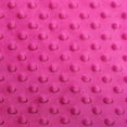 thumbnail image 1 of Valentina Textile Inc Snuggle Dots Minky 60 Inch- Fabric by The Yard(1 Yard, Hot Pink), 1 of 1