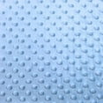 thumbnail image 1 of Valentina Textile Inc Snuggle Dots Minky 60 Inch- Fabric by The Yard(1 Yard, Sky Blue), 1 of 1