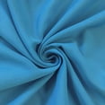 thumbnail image 1 of Valentina Textile Inc Solid Chiffon Fabric Polyester Dress Sheer 58/60" Wide by The Yard All Colors(1 Yard, Turquoise), 1 of 1