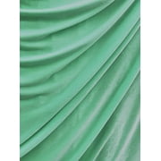 Valentina Textile Inc, Stretch Velvet Fabric, 60" Wide, Sells by The Yard, 1 Qty = 1 Yard Many Colors Available1 Yard, Mint