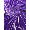 thumbnail image 1 of Valentina Textile Inc, Stretch Velvet Fabric, 60" Wide, Sells by The Yard, 1 Qty = 10 Yard Many Colors Available(10 Yard, Purple), 1 of 1