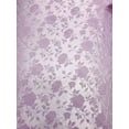 thumbnail image 1 of Valentina Textile's Inc Rose Jacquard Satin 60/59" Witdh Sells by The Yard (1 Yard,Lavender), 1 of 1