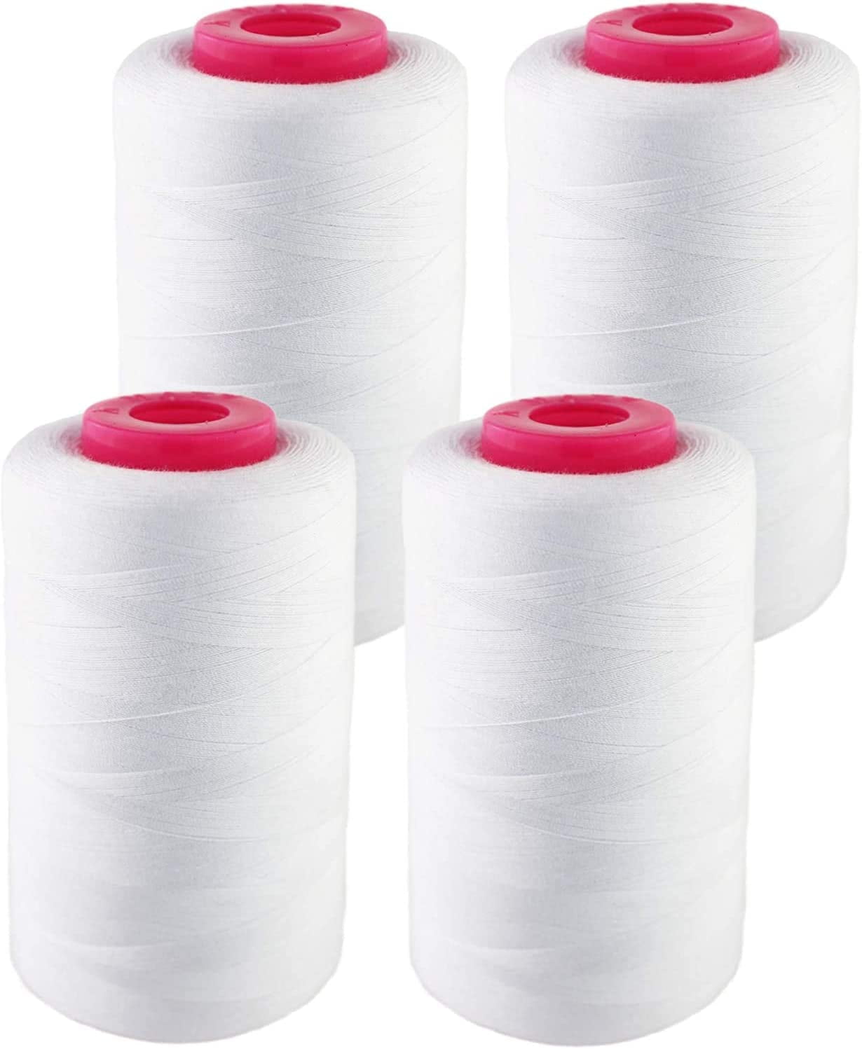 Valentina Textiles Inc. 4 Pack of 3000 (12,000 Total) Yard Spools ...
