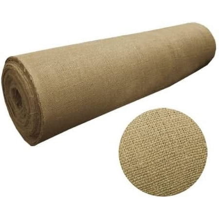 Valentina Textiles Inc 40-Inch Wide Natural Burlap(50 Yard Roll, Natural)