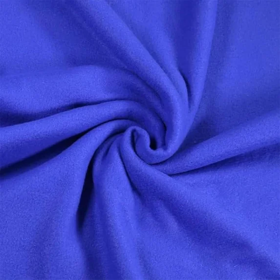 Valentina Textiles Inc. Anti-Pill Polar Fleece Fabric by the Yard – 58” Wide Soft Plush Polyester for Sewing, Blankets, Apparel & Crafts ( 1 Yard ,Royal Blue )