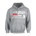 thumbnail image 1 of Valentine 2021 Hooded Sweatshirt Funny Anti Valentine Hoodie 6 Feet Away Sarcastic Novelty Sweater for Singles, 1 of 5