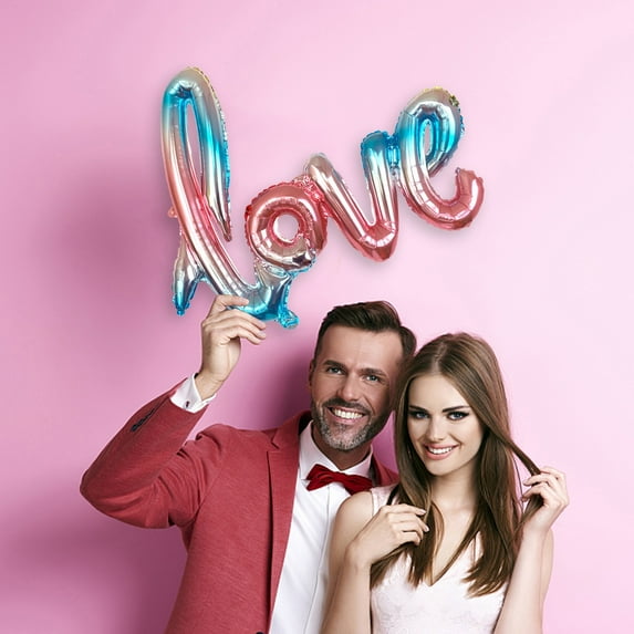 Valentine Balloons Decor, Love Balloon, Valentines Day Balloons, Love Balloon Decor for Valentine's Day Decoration