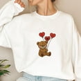thumbnail image 1 of Valentine Bear Embroidery Design, I Love You Embroidery , Valentine's Day Machine Embroidery Pattern, Gift for Girlfriend Design Pes Dst, 1 of 4