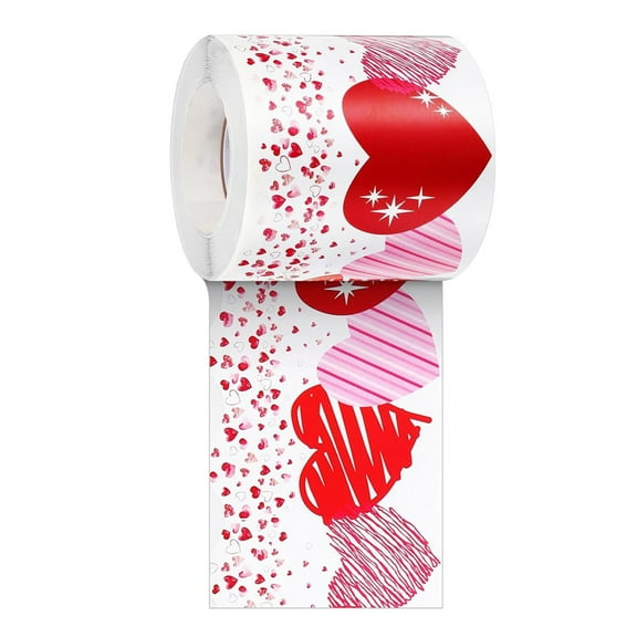 Valentine Border Trim Wall Sticker 59ft Long Heart Border Sticker for Bedroom Living Room Dining Room Wedding Decoration