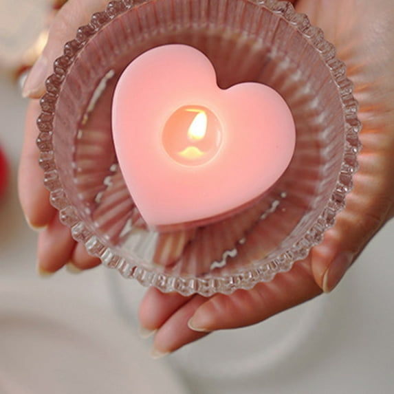 Valentine Candle Gifts Valentines Day Gifts for Her HimValentines Rose Scented Candle Romantic Valentines Anniversary Wedding Birthday Candle Gifts for Women Wife Husband Boyfrien Holiday Decor