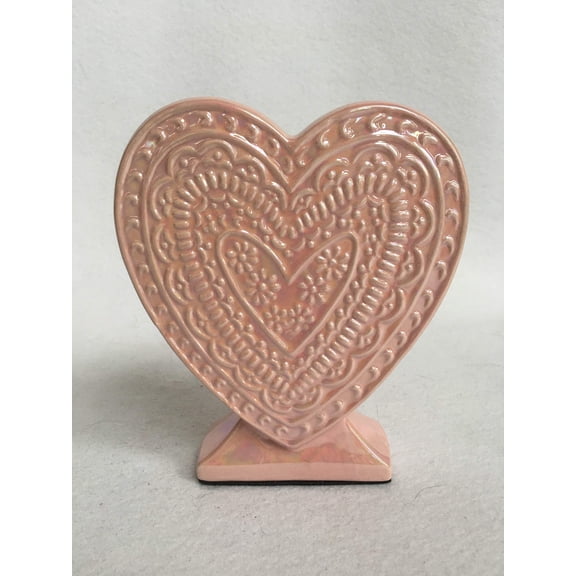Valentine Ceramic Standing Heart