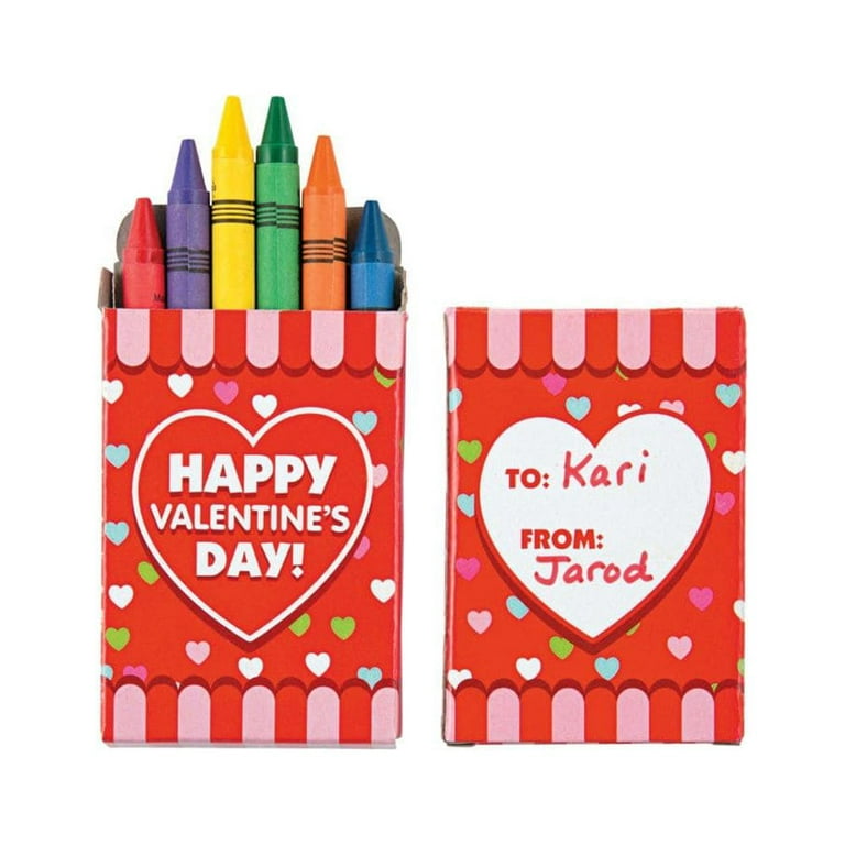  Valentine's Crayons
