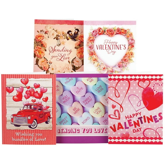Valentine Day Card Assortment Set of 20