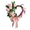 Valentine Day Love Wreath 2024 Tanabata Bow Wreath Wedding Scene Layout