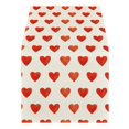 thumbnail image 1 of Valentine Day Table Runner Valentine's Day Table Runner Festive Decor for Weddings Banquets Parties Heart Patterned Heat-resistant Non-slip 3 for Home, 1 of 8