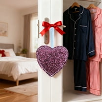 Valentine Decor Hanging Heart Ornaments Colorful Felt Fabric String Door Home Decoration Valentine's Day Decorations