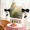 thumbnail image 1 of Valentine Decor​ Large Pink Bow with Streamers Fabric Decor Sweet Color Curtain Clip Wall Hanging Romantic Window Valentine's Day Decor, 1 of 6