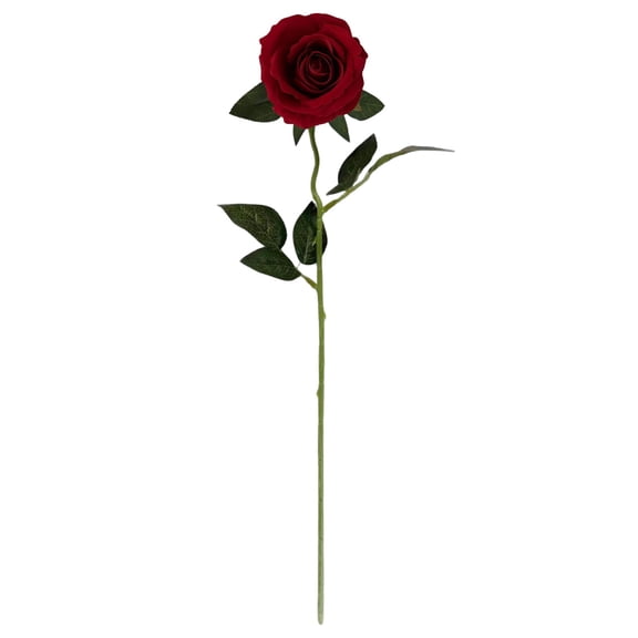 Valentine Decor, Ongmies Artificial Flowers Fake Roses, Realistic Silk Long Stem Red Roses Bouquet for Wedding Centerpiece Home Decor Party & Valentines