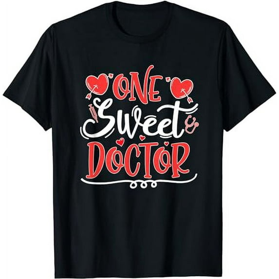 Valentine Doctor Medical Physicians Valentines Day T-Shirt