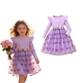 thumbnail image 1 of Valentine Dresses for Girls Long Sleeve Tutu Dress Girls Ruffle Tulle Dresses Girls Summer Dresses Girls Dress Size 6-7 Years, 1 of 9