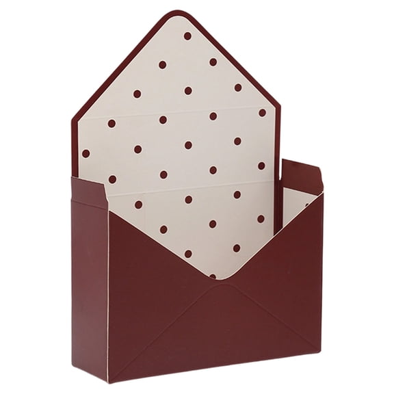 Valentine Envelope Boxes, Ngxiha Envelope Box, Valentine Envelopes Boxes, Florist Bouquet Envelope Boxes, Folding Hand Hold, Gift for Valentines Day Florist Wedding Party Birthdays