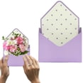thumbnail image 1 of Valentine Envelope Valentines Day Red Envelope Box Flower Wrapping Paper Decorative Flower Box with Love Letters Design for Proposal Wedding, O, 1 of 4
