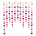 thumbnail image 1 of Valentine Hanging Hearts Backdrop - Party Decor - 1 Piece, 1 of 1