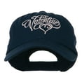 thumbnail image 1 of Valentine Heart Embroidered Cap - Navy OSFM, 1 of 5