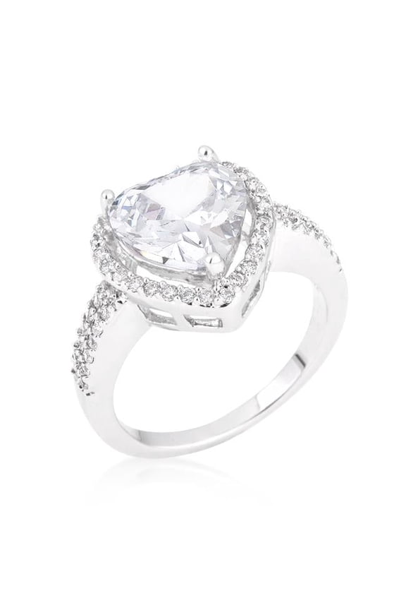 Valentine Heart Ring- - Size - 7
