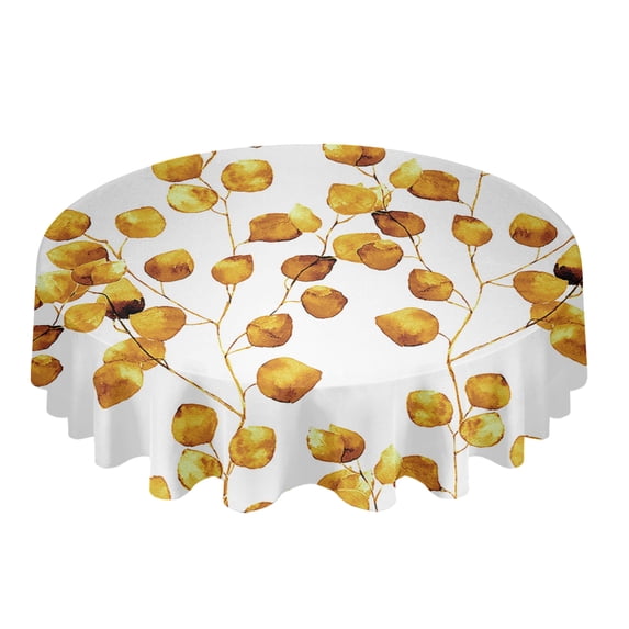 Valentine Heart Round Tablecloth Waterproof Wedding Banquet Table Cover Dining Decorative Tablecloth