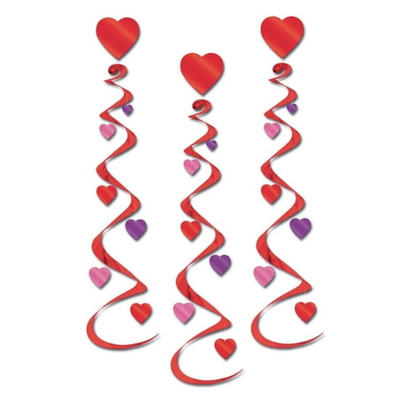 Valentine Heart Whirls Pk/18 (6 Pks 3)