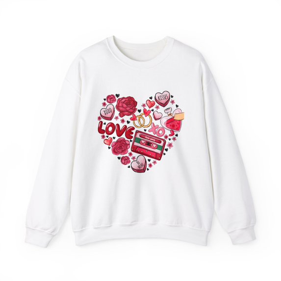 Valentine Heart Women's Sweatshirt