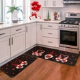 thumbnail image 1 of Valentine Kitchen Rug Set of 2 Kitchen Floor Mats Non-Slip Backing Valentines Day Gnomes Kitchen Mat Washable Seasonal Holiday Wedding Doormat Runner Rug 17"x47.2"+17"x30", 1 of 6