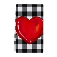 thumbnail image 1 of Valentine Kitchen Towel, 23.6x15.8 inch Heart Printed Drying Cloth, Absorbent Tea Towel for Cooking and Baking, 1 of 6