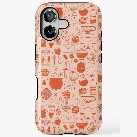 Valentine Love Potion Magic Art Compatible Phone Case for iPhone 11–17 Pro Max