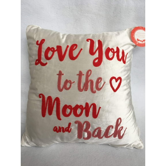 Valentine Love You To The Moon And Back Oversized Pillow