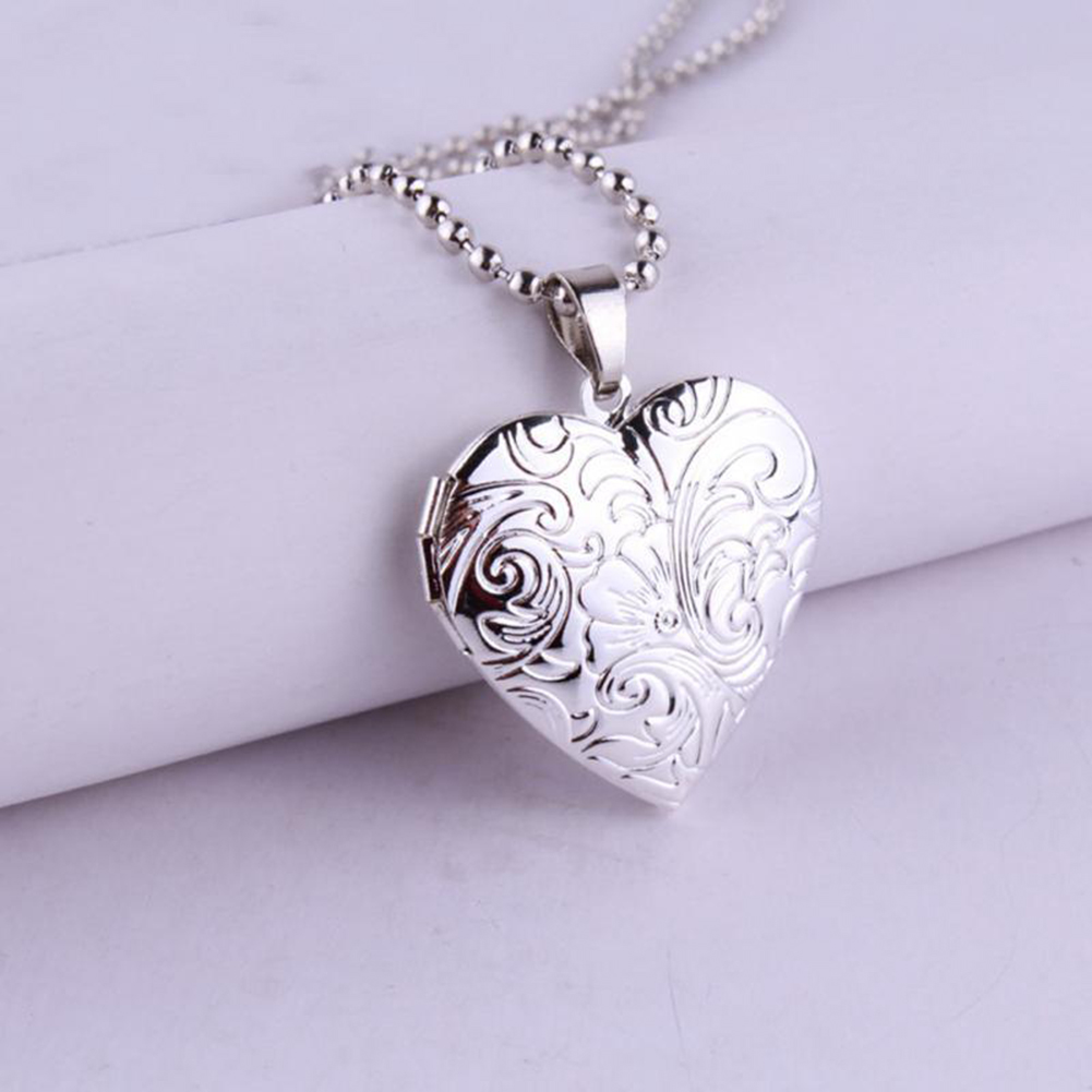 Ciondolo Portafoto A Cuore Vanstart In Argento 925 Con Turchese E Croce - Gioiello Regalo Personalizzato Per Donna, Ragazza, Nonna