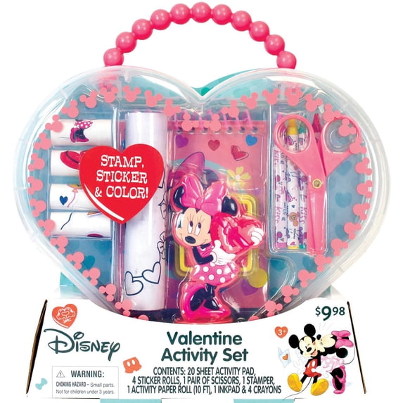 Valentine Minnie Mouse Deluxe Activity Heart