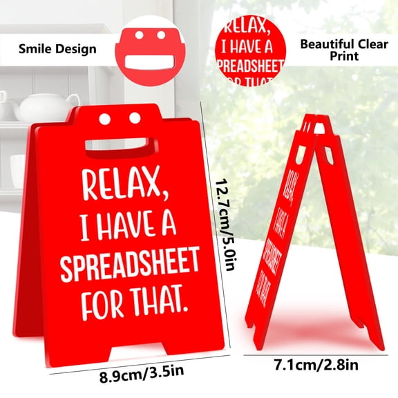 Valentine Office Signs, Acrylic Desk Accessories for Work, Gifts for Coworkers, Teammates, Nurse, Manager, Teacher, Supervisor, Secretary