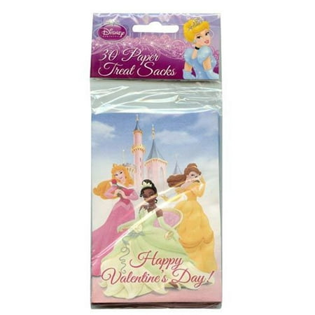 Valentine Paper Treat Sack (Princess1)