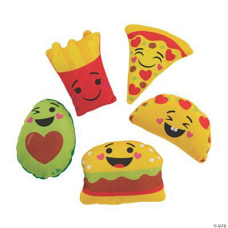 Valentine Plush Food Characters, Valentine's Day, Toys, 50 Pieces