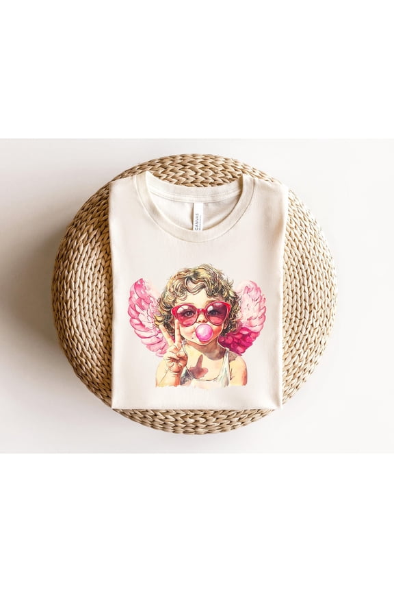 Valentine Retro Cupid Shirt, Valentine Shirt, Valentines Shirt, Baby Cupid Shirt, Valentine's Day T Shirt, Valentine Love T-shirt All Size S-5Xl
