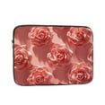 thumbnail image 1 of Valentine Roses Bloom Pink Laptop Sleeve Bag Compatible With MacBook Air / Pro iPad MateBook Tablet Surface HP Lenovo Dell ASUS Acer Laptop Computer Protective Size: 13 inch, 1 of 5