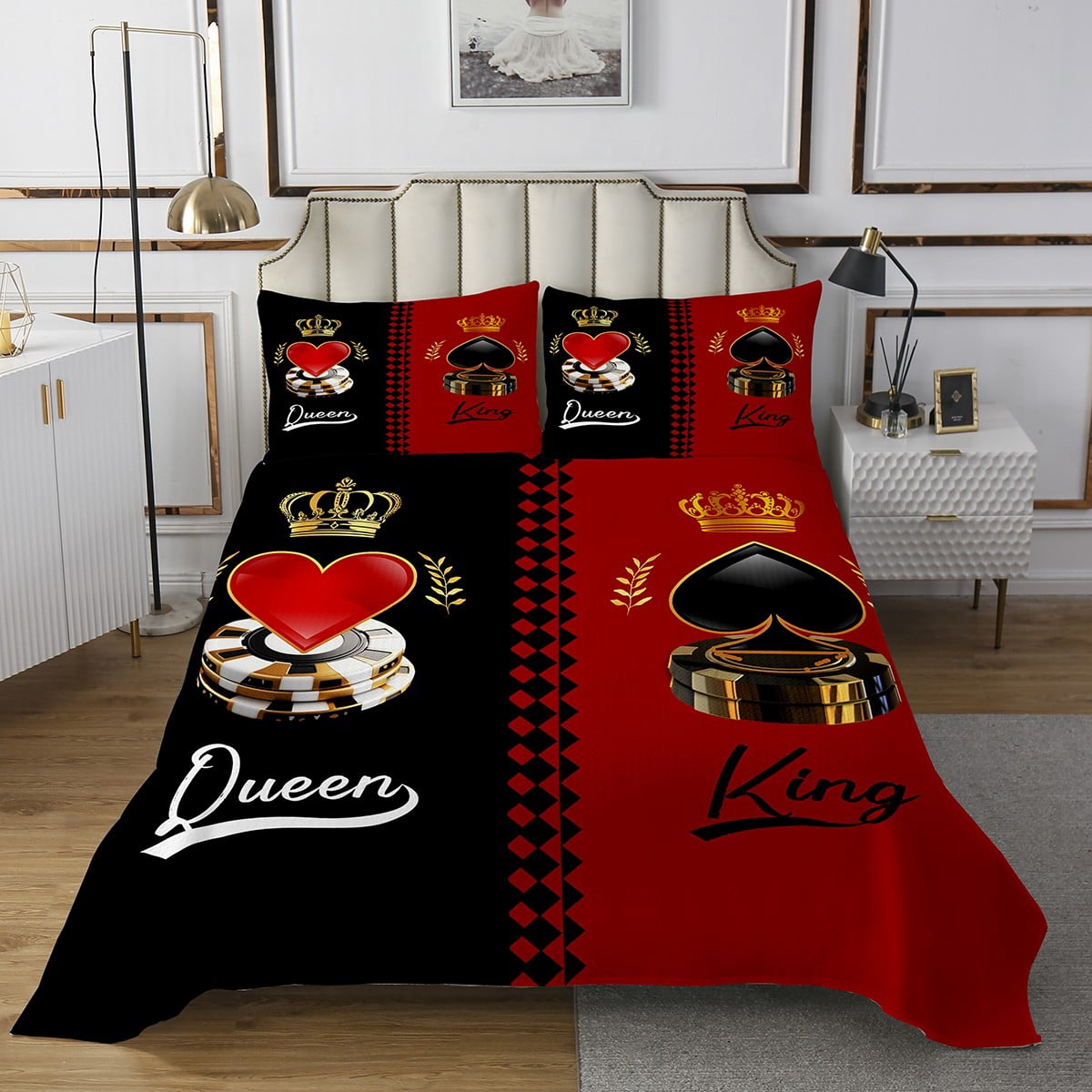 Personalized Couple Quilt Bed Sets - Gift Idea For Him/Her - I Love You For Your Personality main image 0
