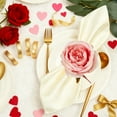 thumbnail image 1 of Valentine'S Day Decoration V-alentine's Day Rose Napkin Ring, 1 of 6
