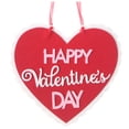 thumbnail image 1 of Valentine'S Day Doorplate-Happy Valentine'S Day Sign Farmhouses Decoration-Valentine'S Day Decoration Front Door Decoration--Valentine'S Day Home Decoration,Pink, 1 of 9