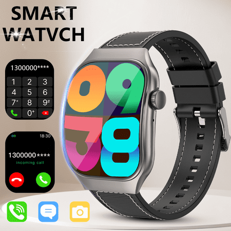 [Valentine'S Day Gifts]General Smart Watch With 2.01 HD IPS+TFT Touch Screen, Wireless 5.3, 100+ Sports Modes, Call/SMS/Music/Video Playback Control, USB- Smartwatch Fitness Tracker