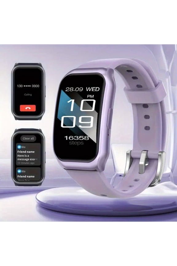 [Valentine'S Day Gifts]Stylish Womens smart Bracelet Lift To Wake Screen Remote Camera CONTROL Music CONTROL Watch Faces Wireless Call MultiLanguage Compact Fashionable  The Perfect Gift Choice