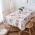thumbnail image 1 of Valentine'S Day Gnome Love Texture Table Cloth Waterproof Dining Tablecloth Kitchen Decorative Party Table Cover, 1 of 6